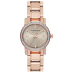 Women's The City Diamond Rose Gold Stainless Steel Burberry Watch BU9225