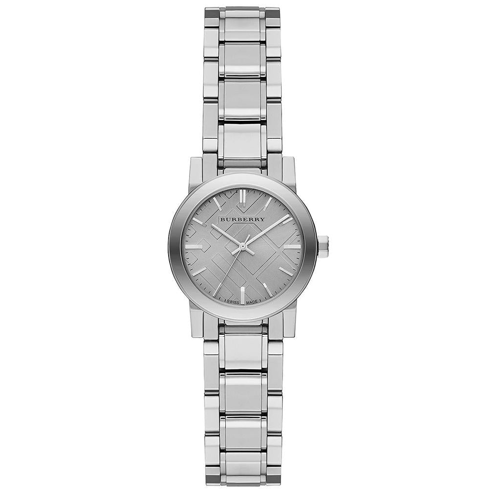 Women's The City Silver Dial Stainless Steel Burberry Watch BU9229