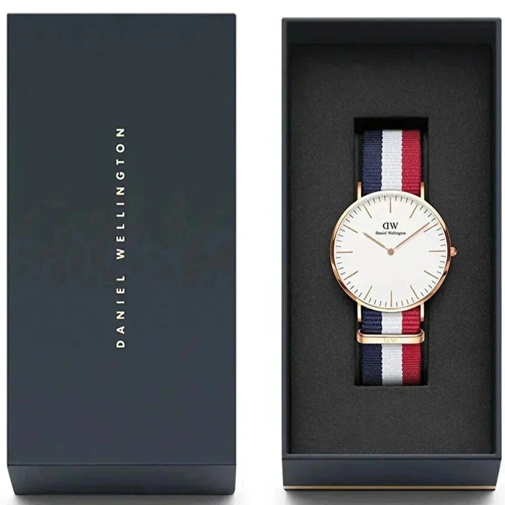 Daniel Wellington Classic Cambridge Men's White Watch Dw00600003 – product image 2