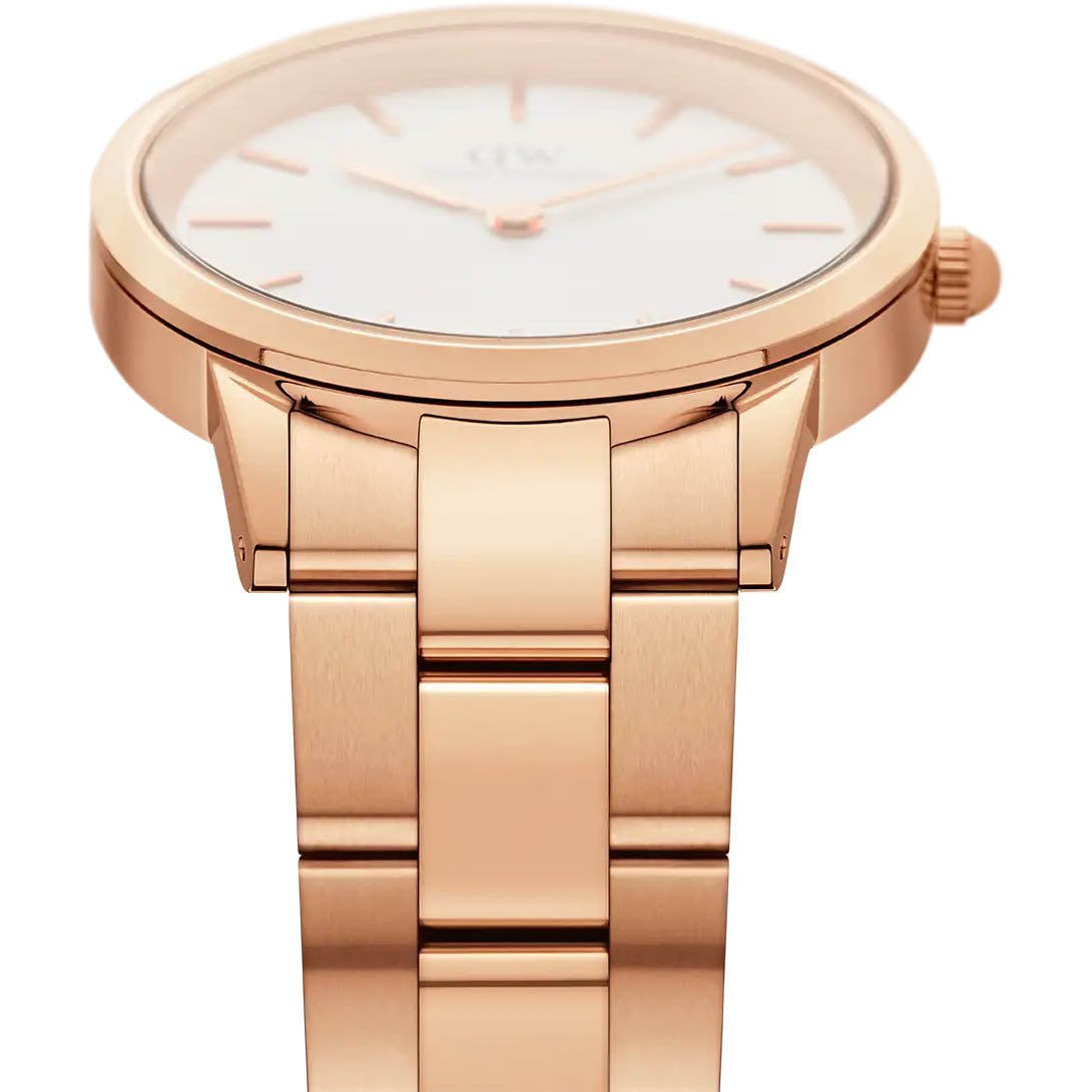 Daniel Wellington Iconic Link Women's Rose Gold Watch Dw00600211 – product image 3
