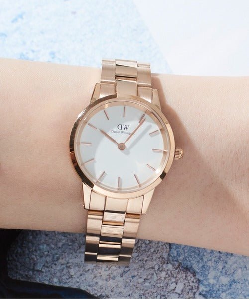 Daniel Wellington Iconic Link Women's Rose Gold Watch Dw00600213 – product image 3