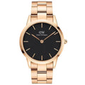 Daniel Wellington Iconic Link Men's Rose Gold Watch Dw00600344