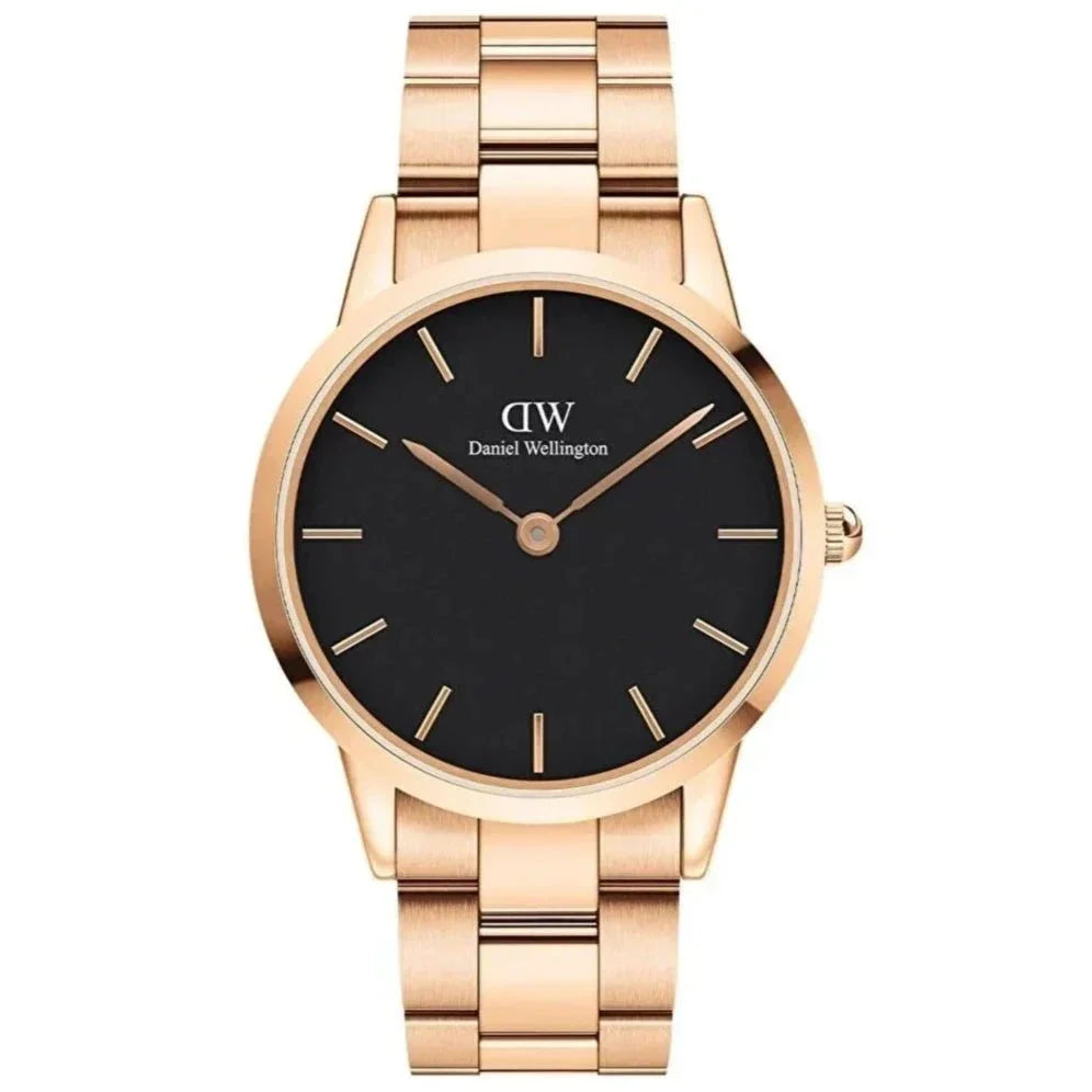 Daniel Wellington Iconic Link Men's Rose Gold Watch Dw00600344