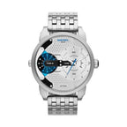 Diesel DZ7305 Men's Mini Daddy Silver Watch