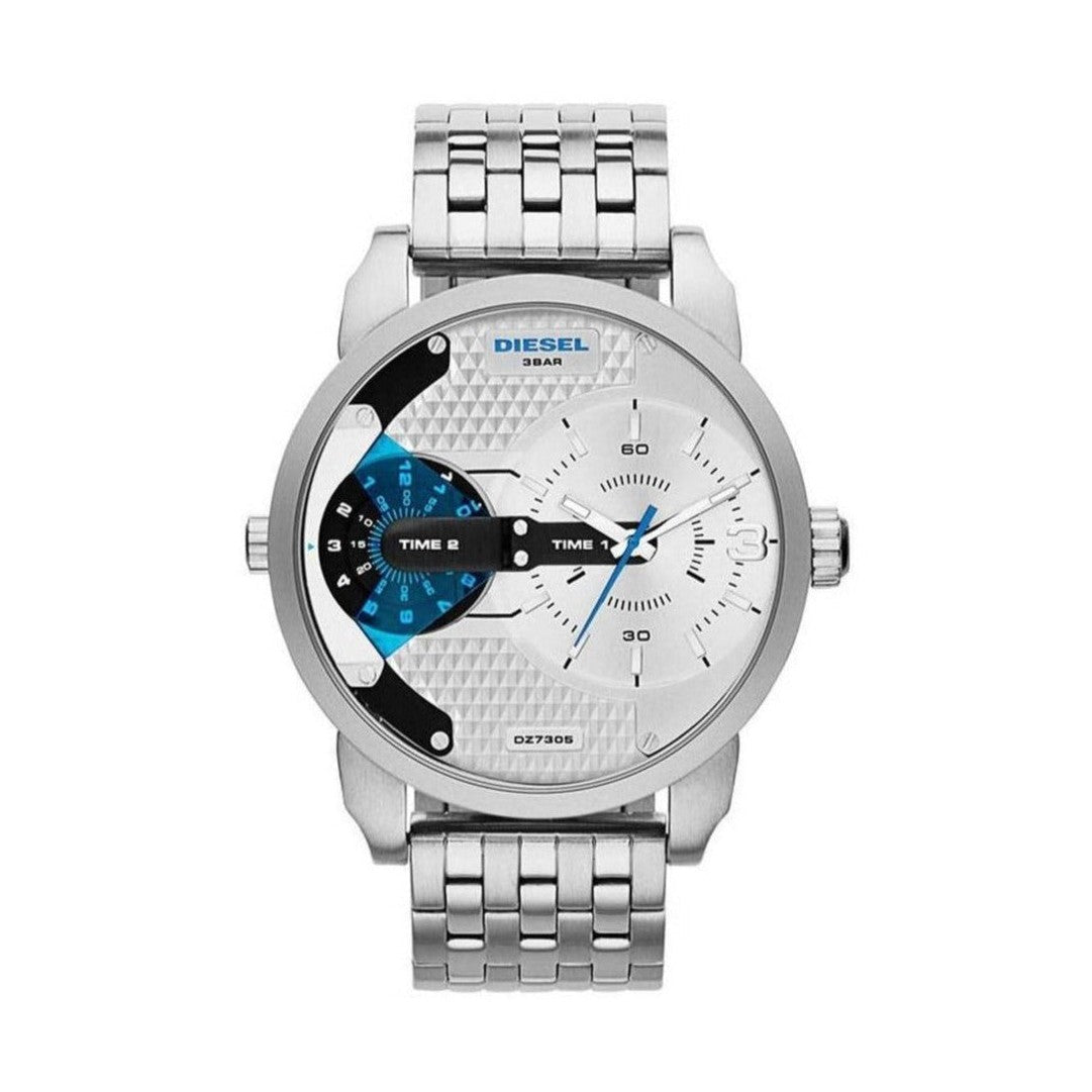 Diesel DZ7305 Men's Mini Daddy Silver Watch