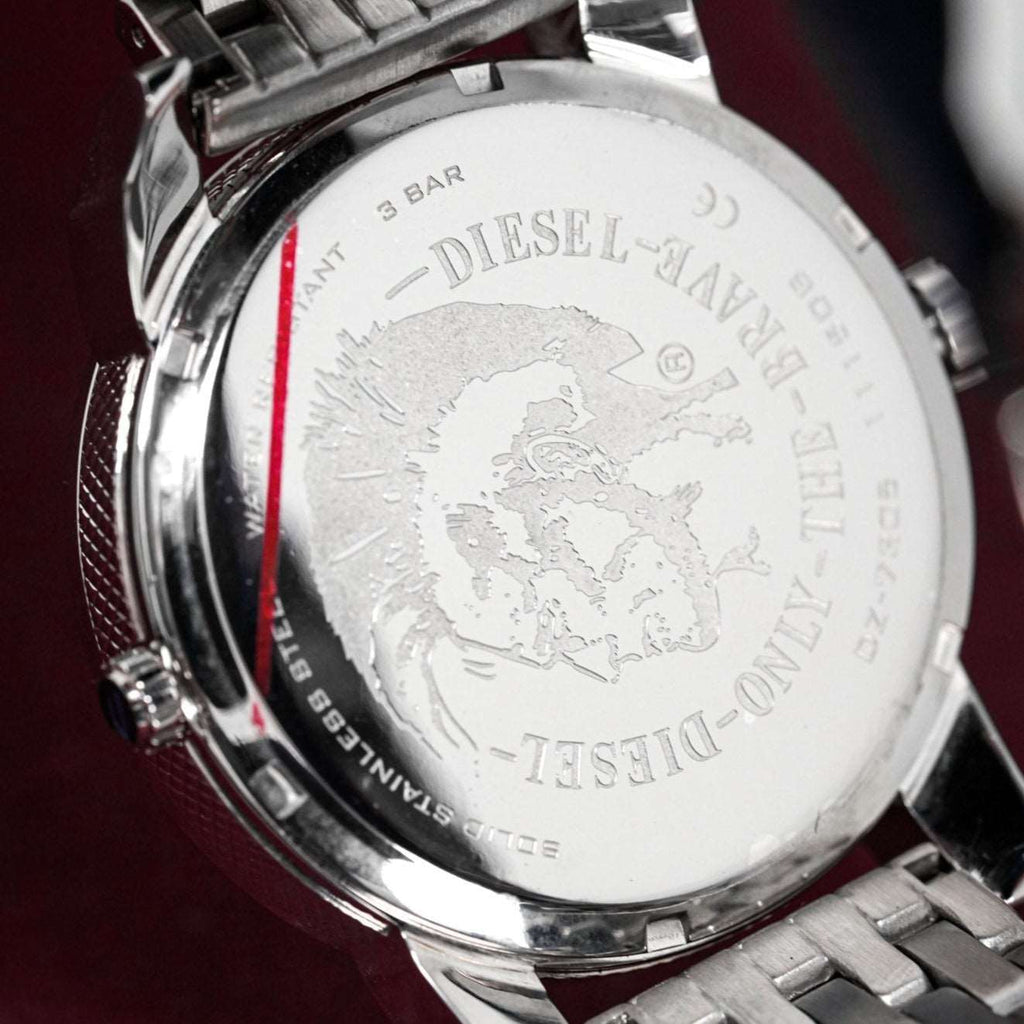 Diesel DZ7305 Men's Mini Daddy Silver Watch – product image 5