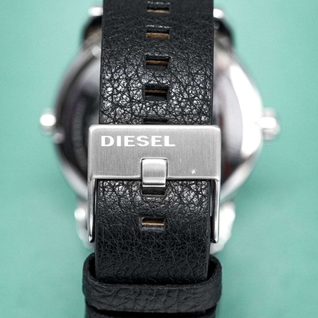 Diesel DZ7307 Men's Mini Daddy Silver Black Watch – product image 3