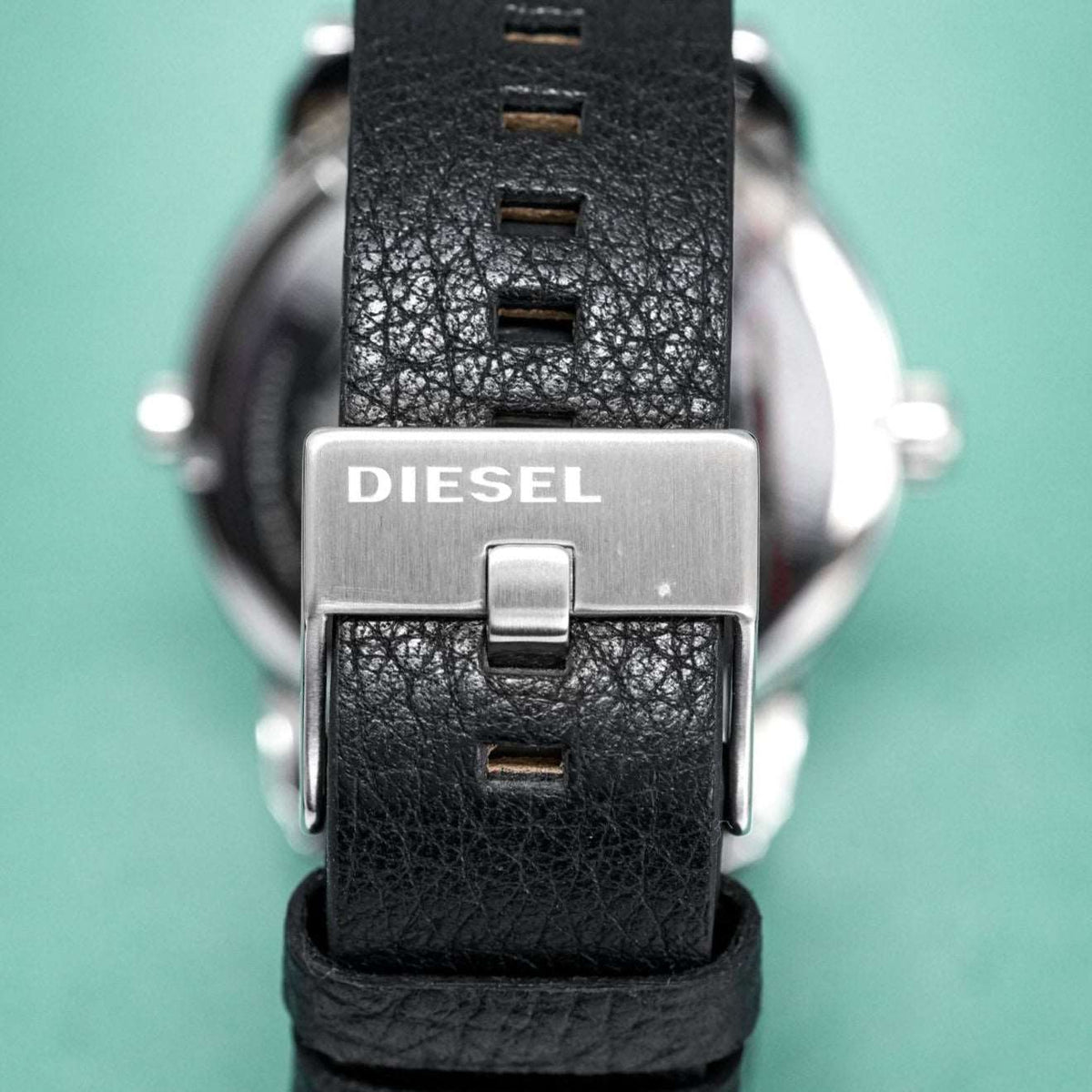 Diesel DZ7307 Men's Mini Daddy Silver Black Watch – product image 3