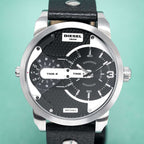 Diesel DZ7307 Men's Mini Daddy Silver Black Watch – product image 4