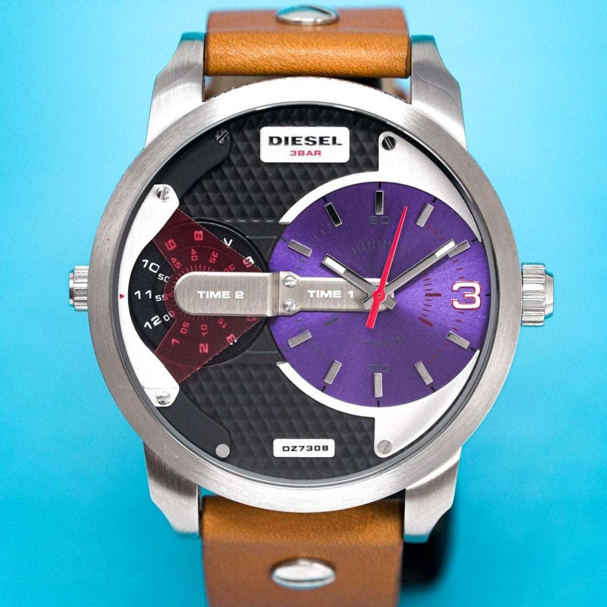 Diesel DZ7308 Men's Mini Daddy Blue Watch – product image 3