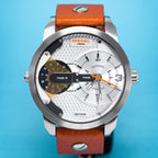 Diesel DZ7309 Men's Mini Daddy Silver Brown Watch – product image 3