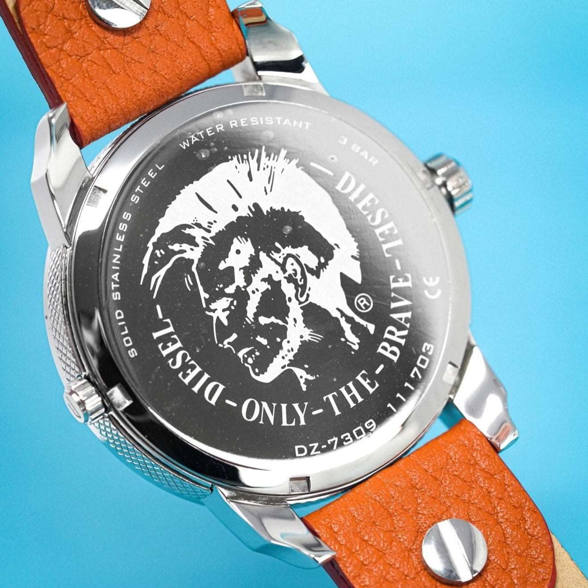 Diesel DZ7309 Men's Mini Daddy Silver Brown Watch – product image 4