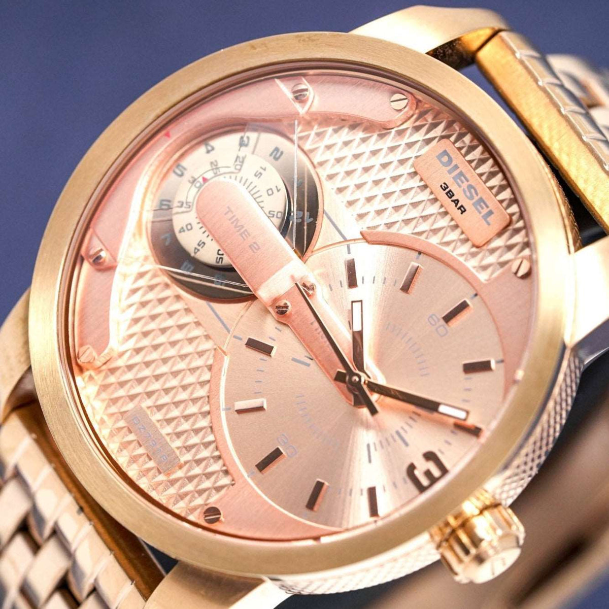 Diesel DZ7318 Men's Mini Daddy Rose Gold Watch – product image 2