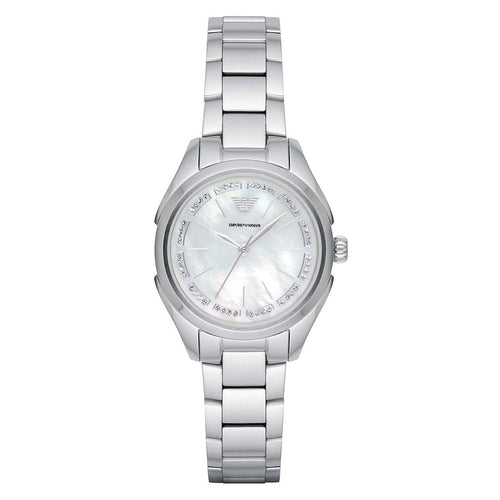 Emporio Armani Ar11030 Women's Valeria Silver Watch