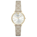 Emporio Armani Ar11042 Women's Beige Watch