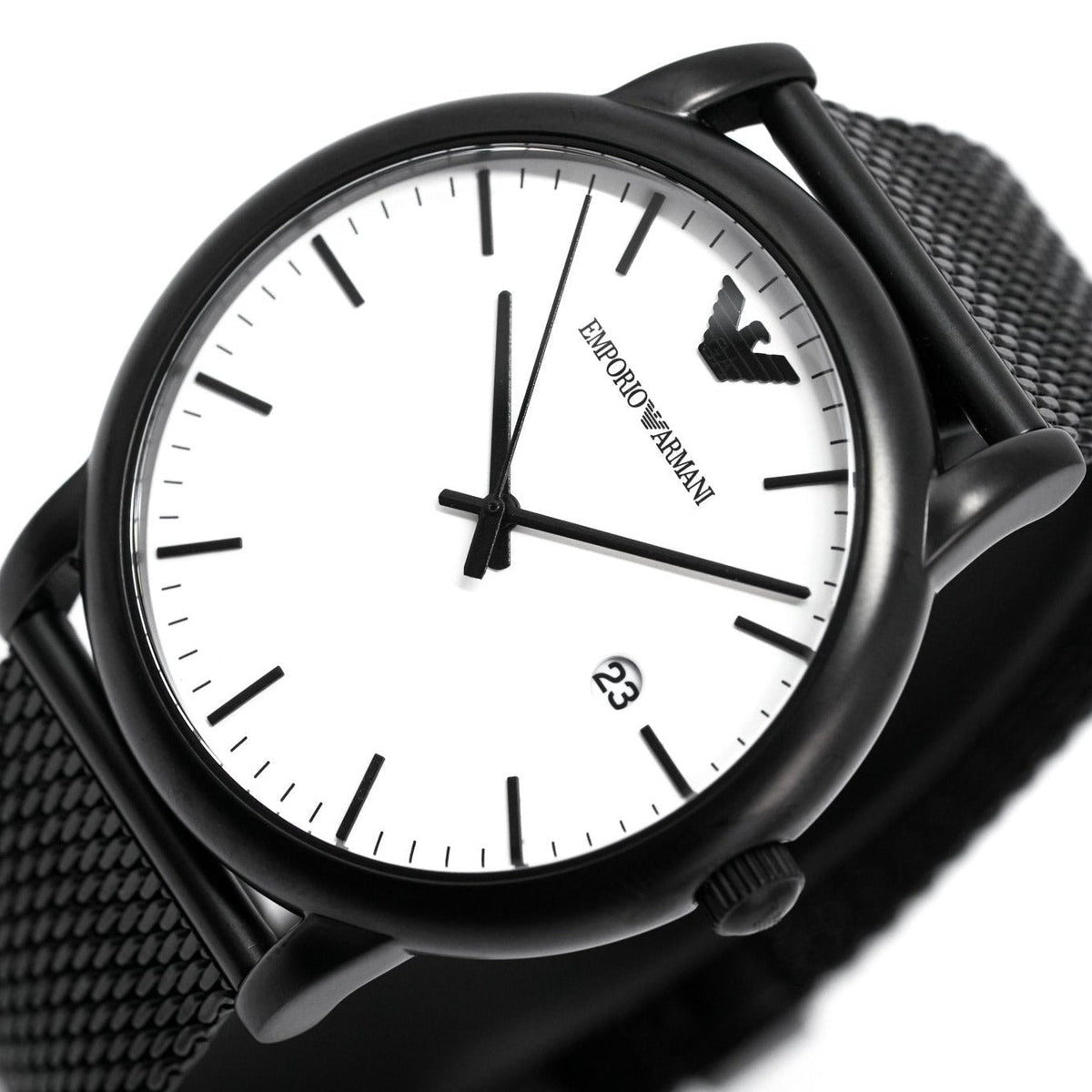 Emporio Armani Ar11046 Men S Luigi Black Pvd Watch – product image 2