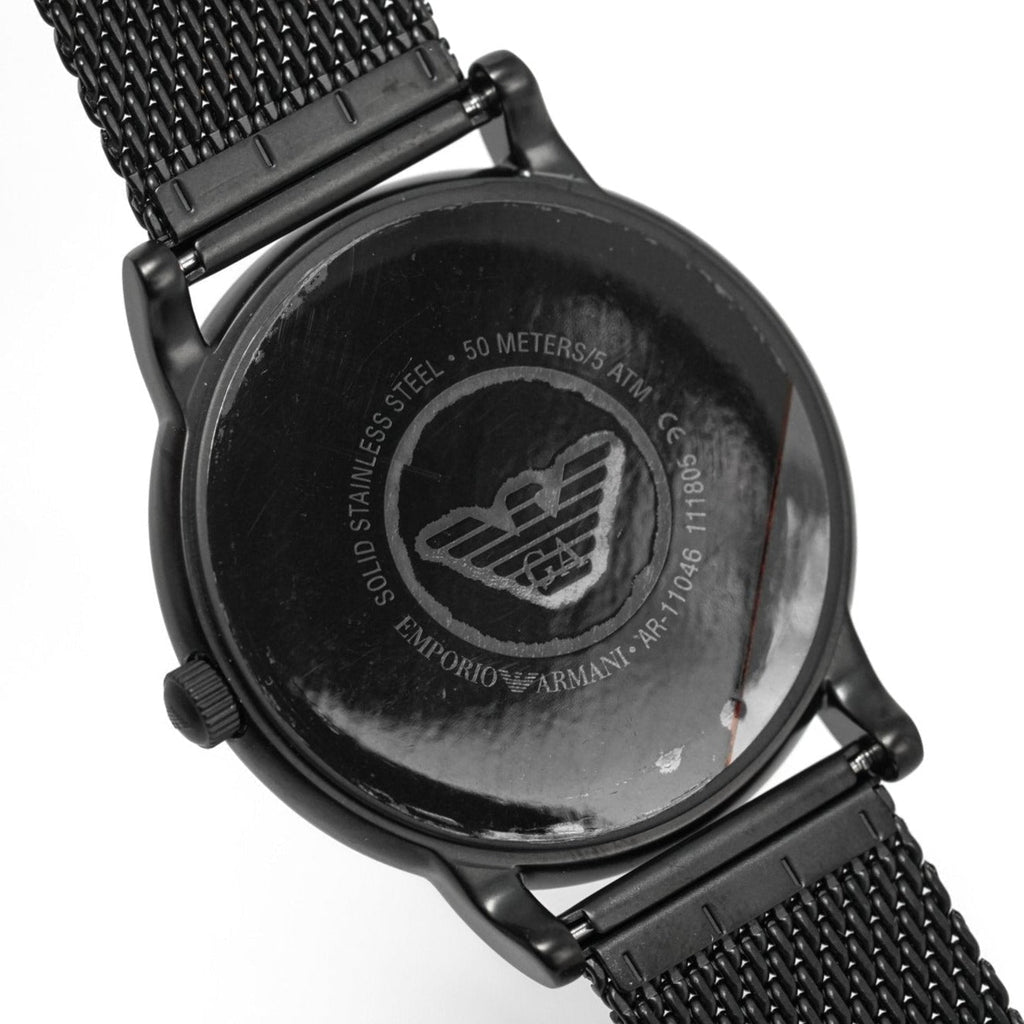 Emporio Armani Ar11046 Men S Luigi Black Pvd Watch – product image 3