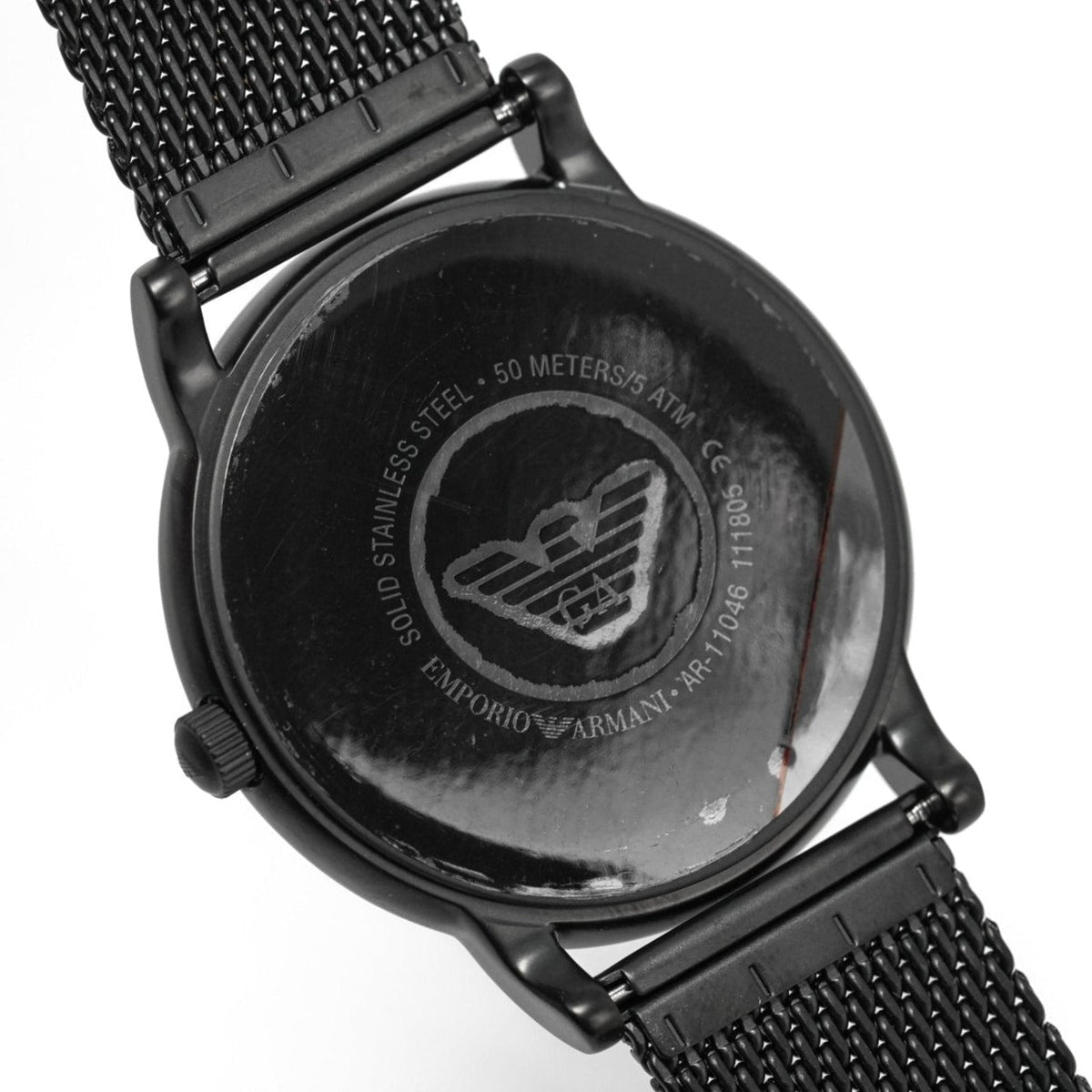 Emporio Armani Ar11046 Men S Luigi Black Pvd Watch – product image 3