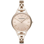 Emporio Armani Ar11055 Women's Aurora Rose Gold Watch