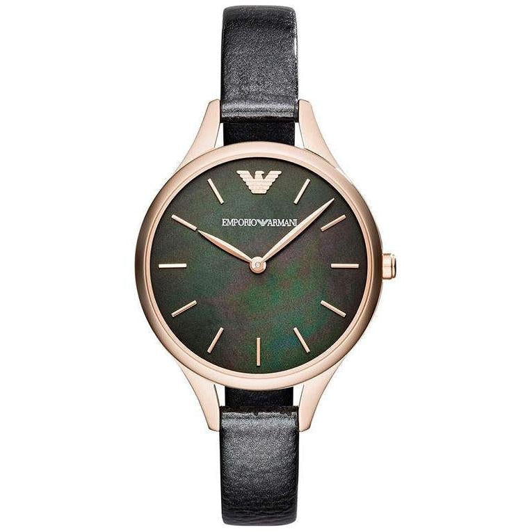 Emporio Armani Ar11056 Women's Aurora Black Watch