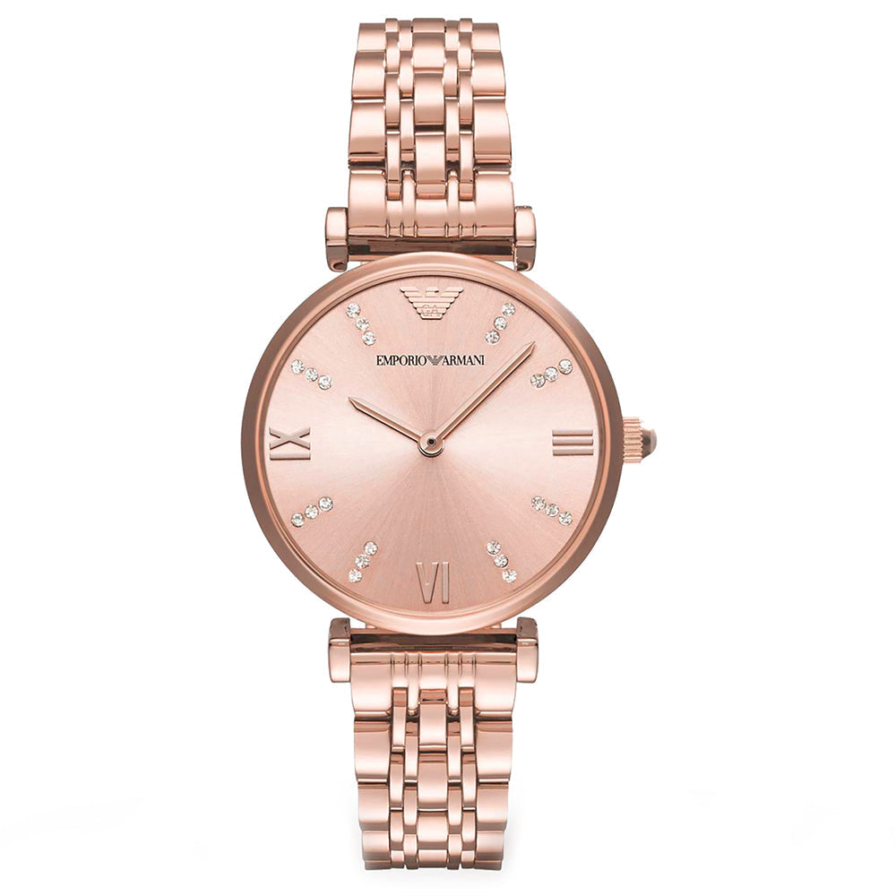 Emporio Armani Ar11059 Women's Rose Gold Watch