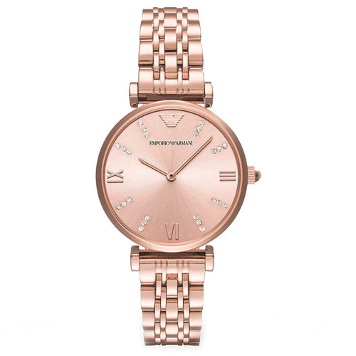 Emporio Armani Ar11059 Women's Rose Gold Watch