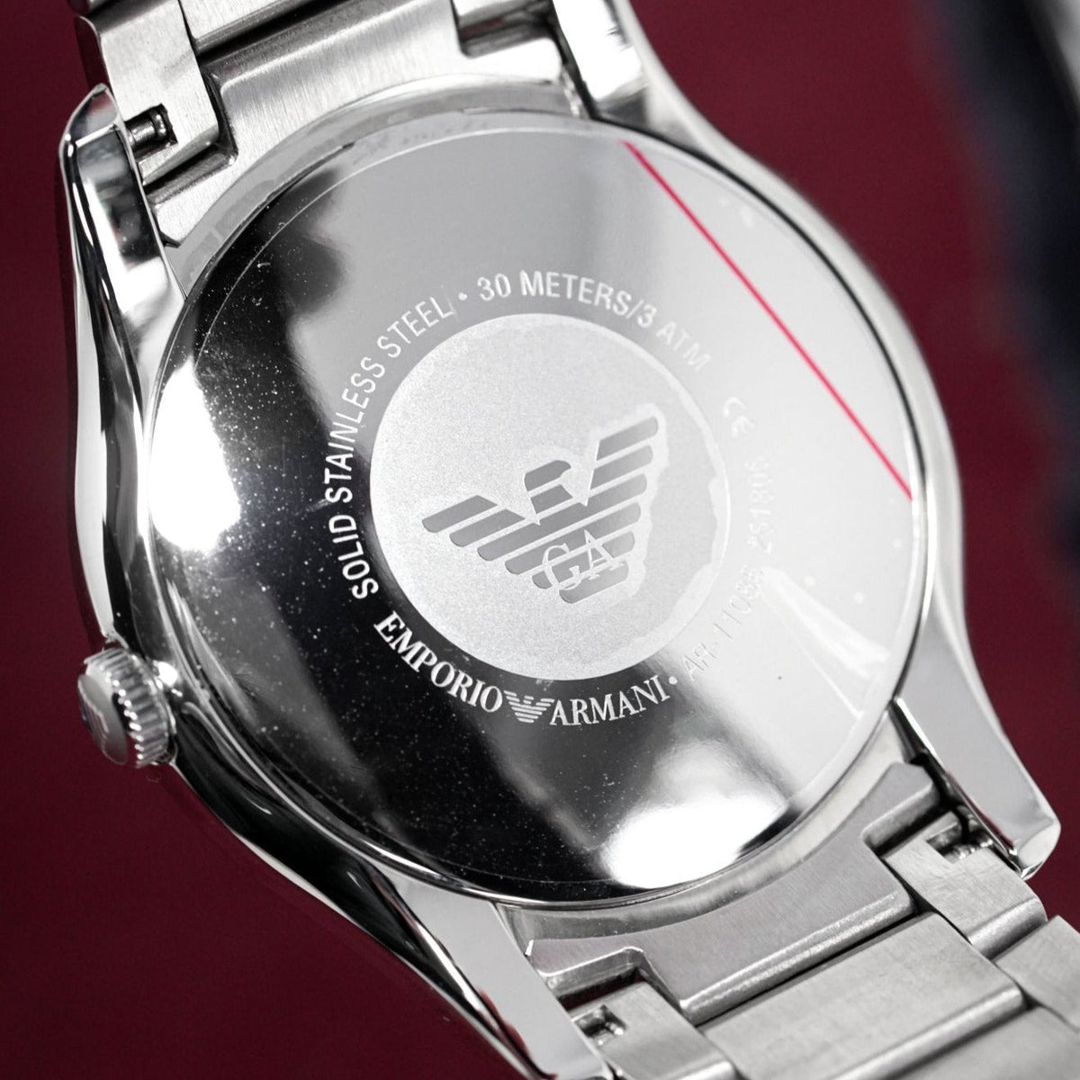 Emporio Armani Ar11086 Men S Valente Black Watch – product image 2