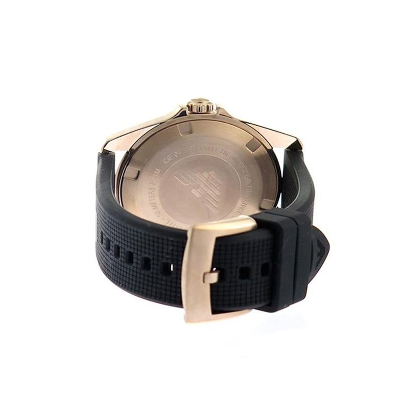 Emporio Armani Ar11101 Men S Rose Gold Black Watch – product image 2