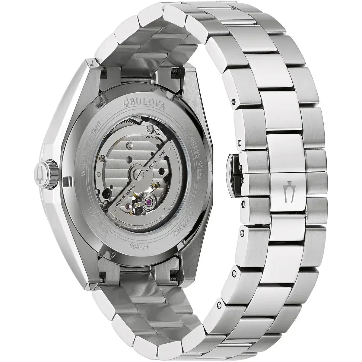 Bulova Surveyor Auto Men's Silver Watch 96A274 – product image 3