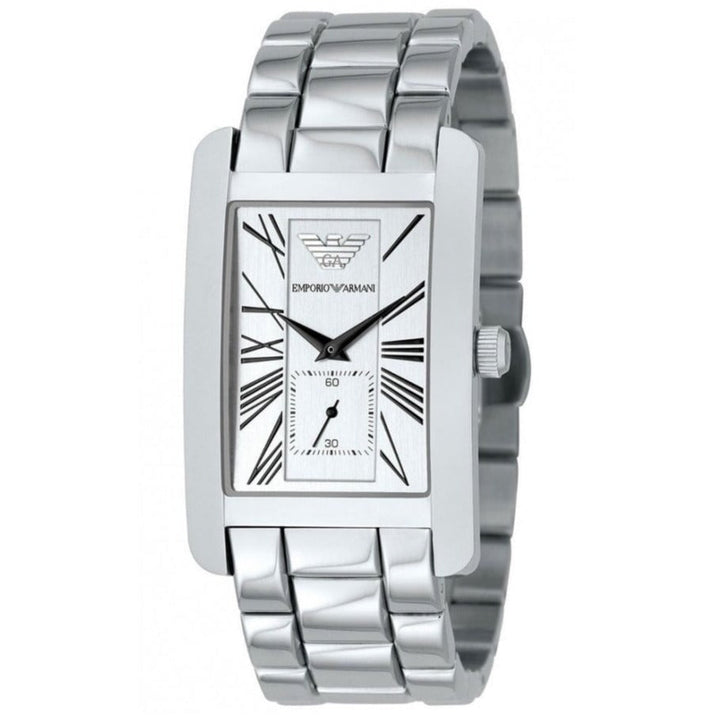 Emporio Armani Ar0145 Men S Automatic Classic White Watch