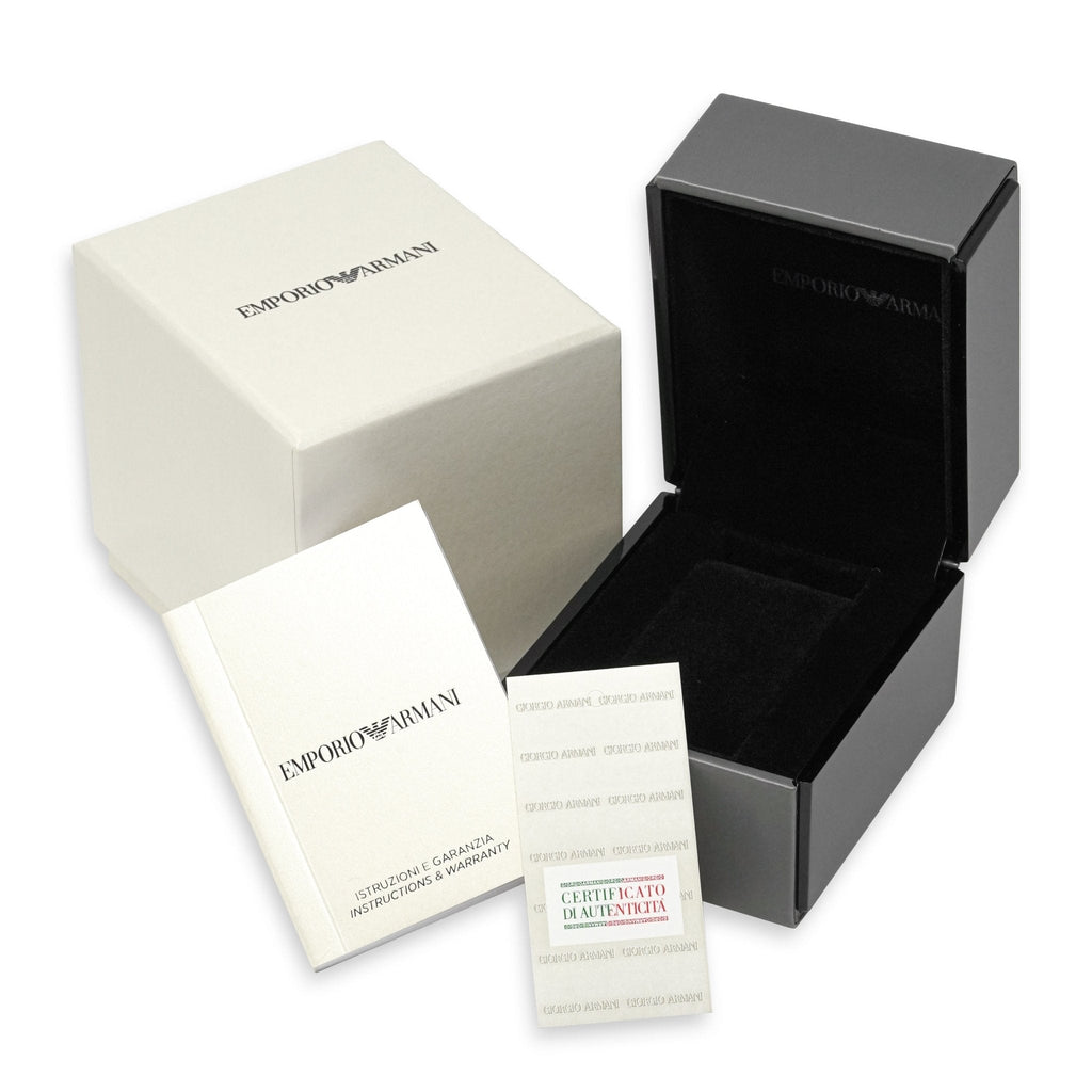 Emporio Armani Ar11069 Men S Automatic Luigi Silver Watch – product image 2