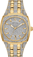 Bulova Phantom Crystal Men's Silver Watch 98B323 – product image 2
