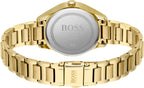 Hugo Boss Womens 1502584 Grand Course Quartz Gold Tone Stainless Steel Watch – product image 2