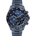 Hugo Boss Men's Hb1513758 Hero Blue Steel Chronograph Watch
