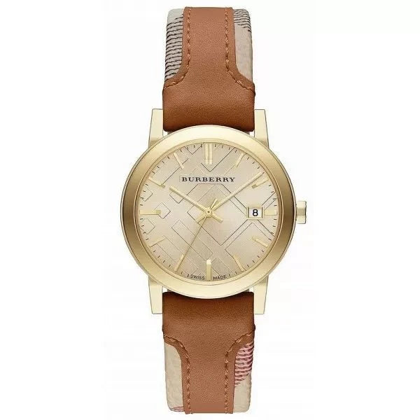 Burberry Women's Watch The City Haymarket 34mm Brown BU9133