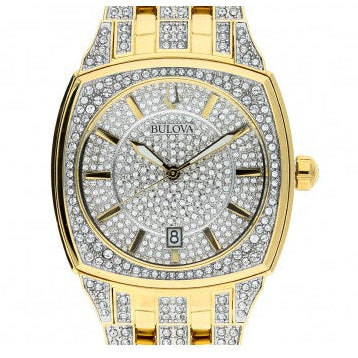 Bulova Phantom Crystal Men's Silver Watch 98B323 – product image 5