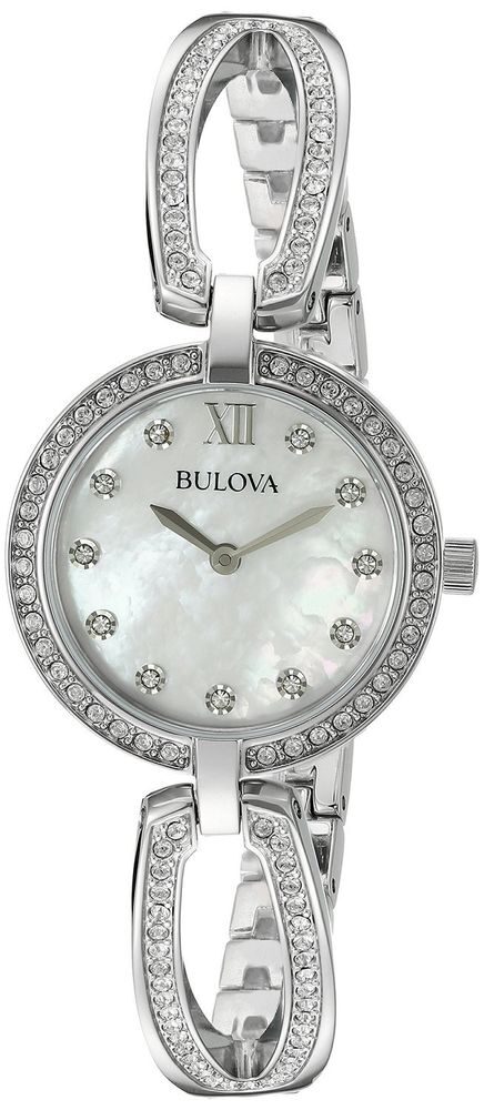 Bulova Crystal Women's Silver Watch 96L223 – product image 2