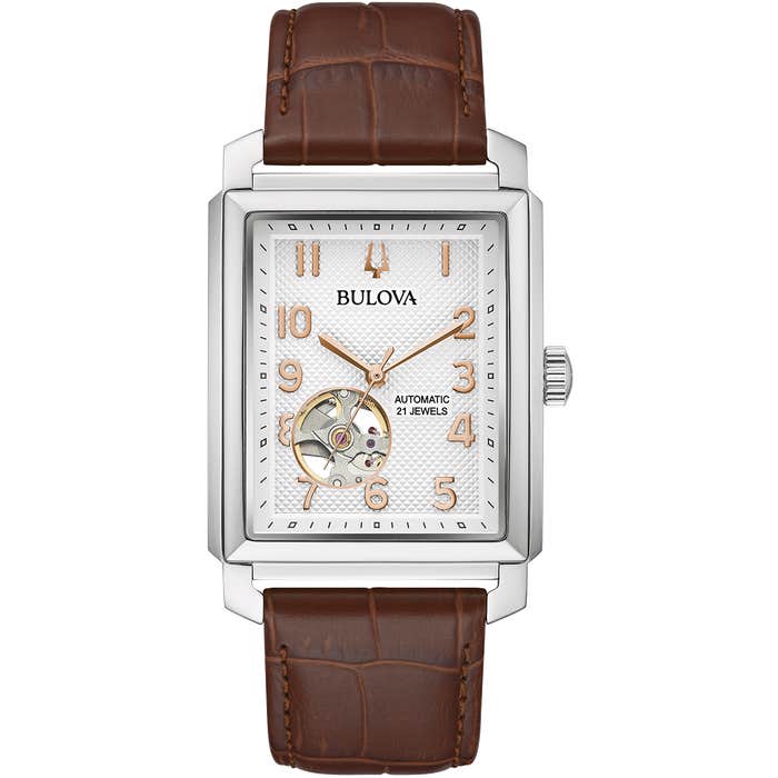 Bulova 96A268 Sutton automatic watch - official front product image