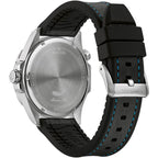 Marine Star Black Leather Watch 96b337 – product image 3