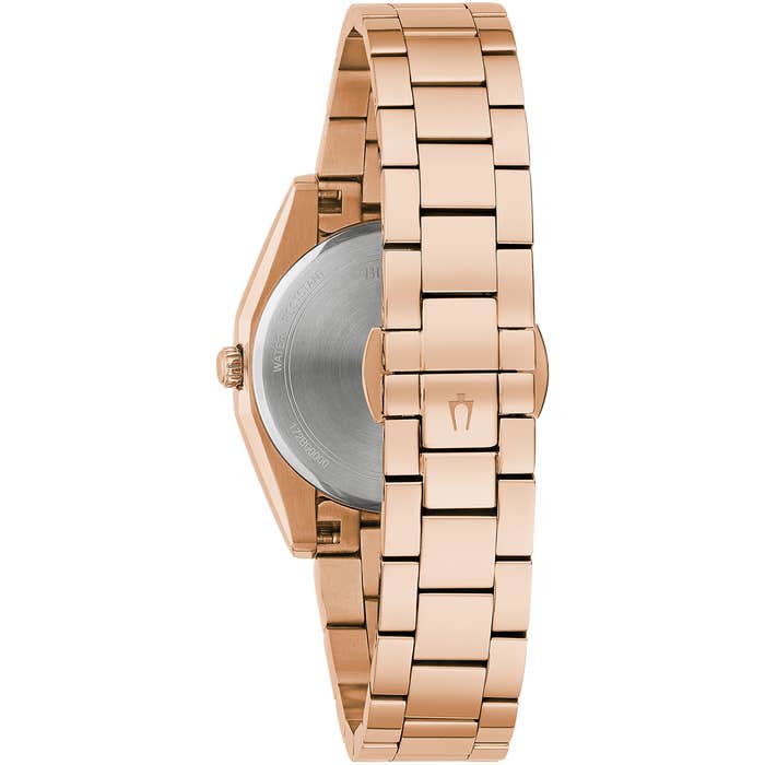 Bulova Surveyor Women's Rose Gold Watch 97P156 – product image 2