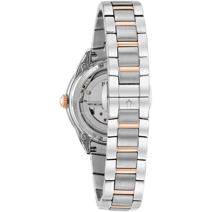 Bulova Sutton Women's Two-Tone Rose Gold Watch 98P170 – product image 3