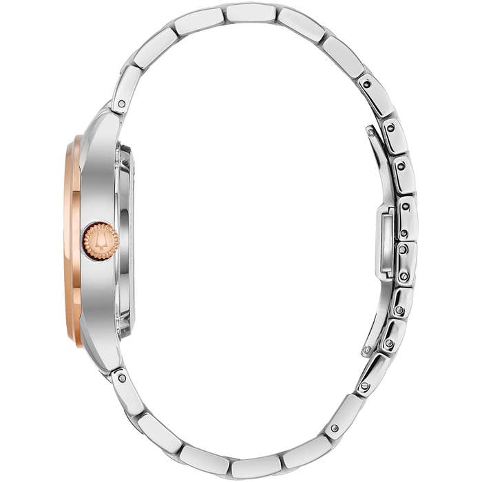Bulova Sutton Women's Two-Tone Rose Gold Watch 98P170 – product image 2