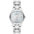 Burberry Women's Watch Check Stamped Silver BU9125