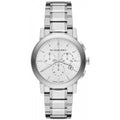 Burberry Women's Watch Chronograph Silver BU9750