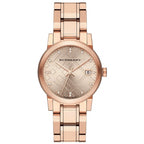 Burberry Women's Watch Diamond Check Stamped Rose Gold PVD BU9126 – product image 2