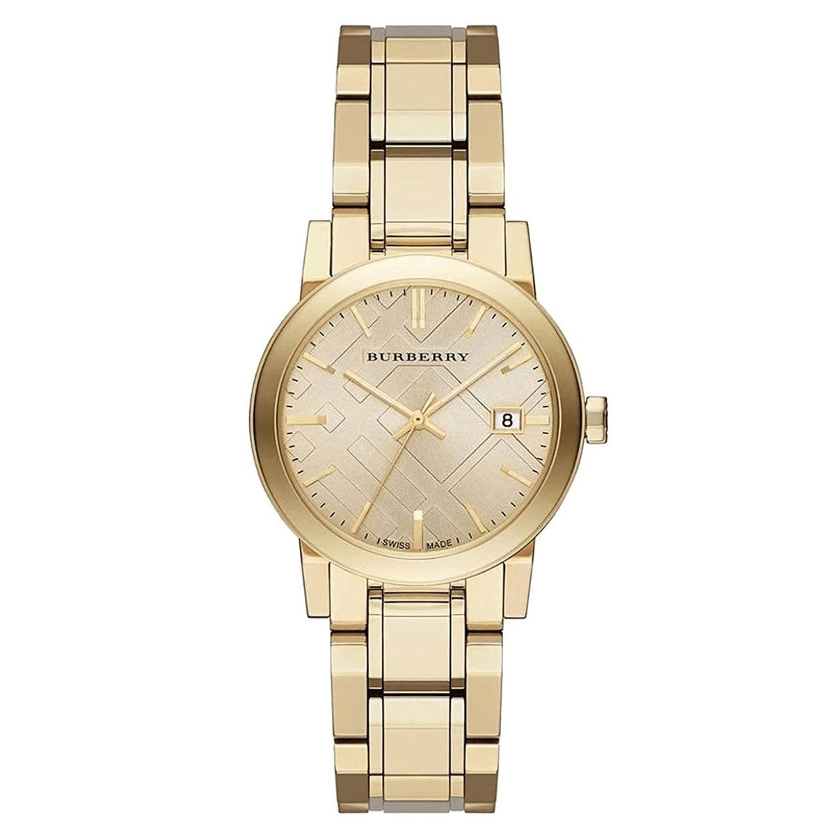 Burberry Women's Watch The City Yellow Gold BU9134