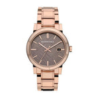 Burberry Women's Watch The City Rose Gold PVD BU9005