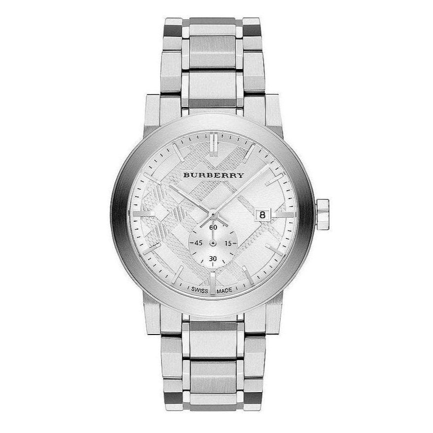 Burberry Men's Watch Chronograph The City Silver BU9900