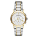 Burberry Women's Watch Chronograph Two Tone BU9751