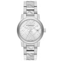 Burberry Men's Watch The City Engraved Checked Steel BU9037